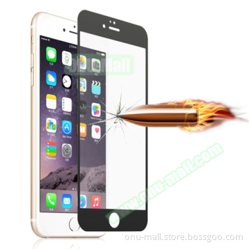 Amazon Top Selling Mirror Tempered Glass Screen Protector for iPhone 7